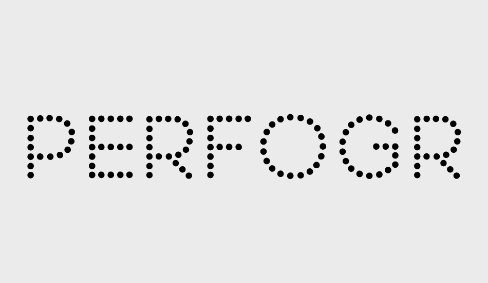 perfograma font big