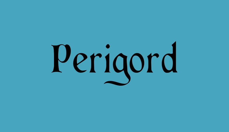 perigord font big