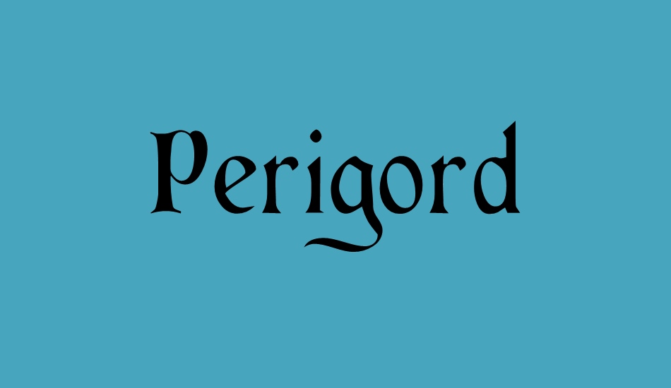 perigord font big