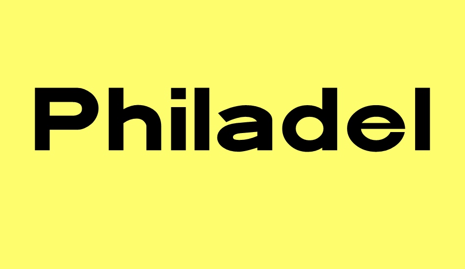 philadelphian-gothic font big