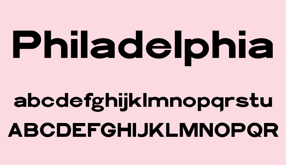 philadelphian-gothic font