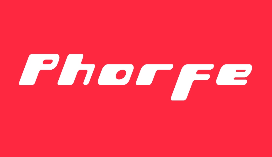 phorfeit-(brk) font big