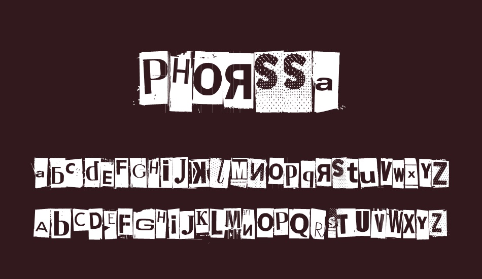 phorssa font