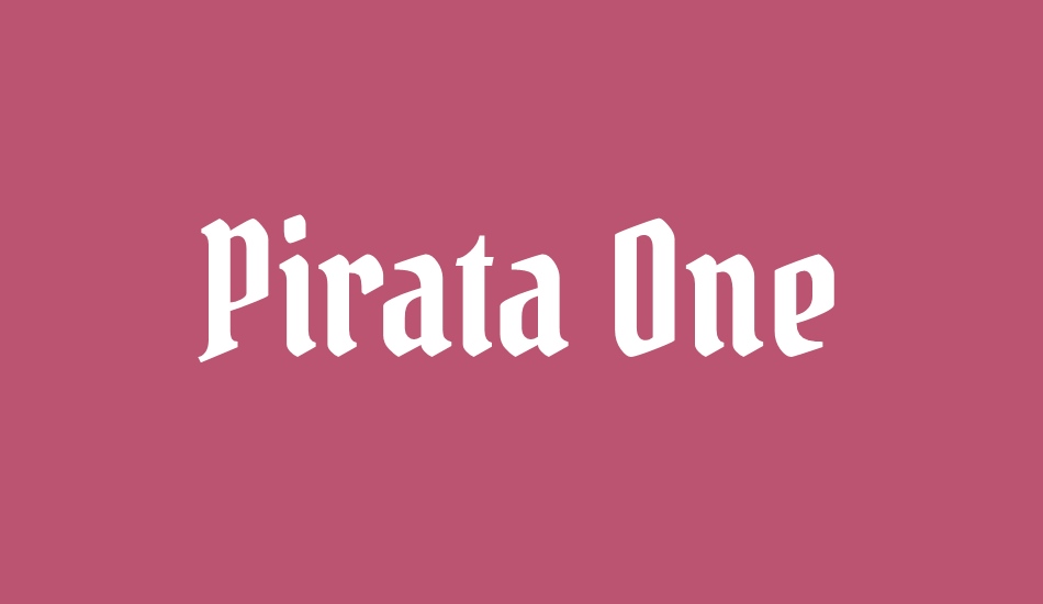 pirata-one font big