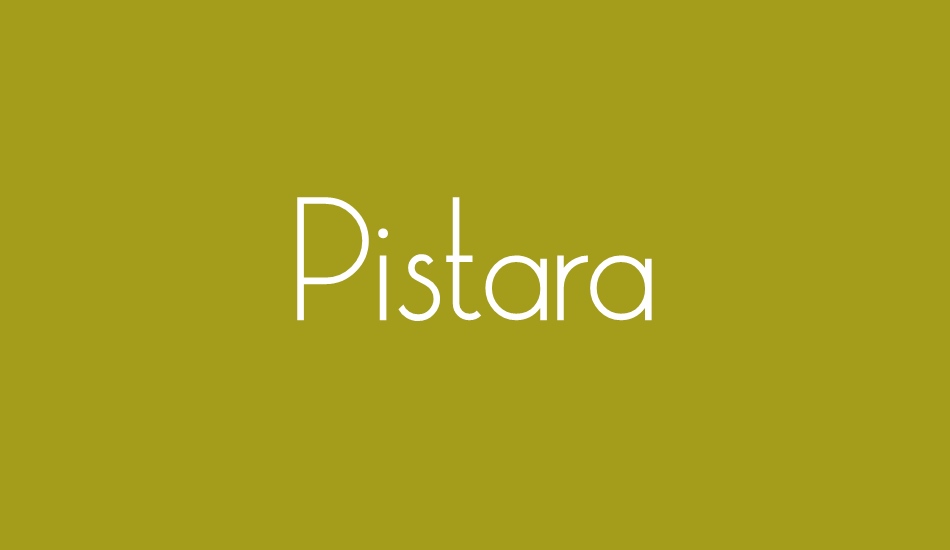 pistara font big