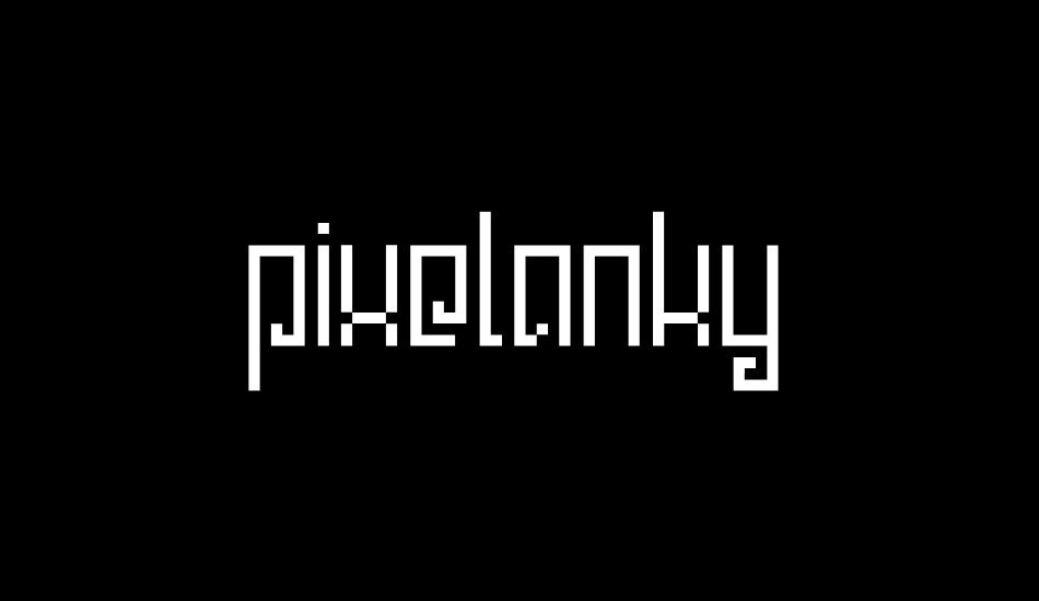 pixelanky font big