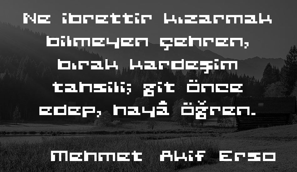 planetarycontact font text