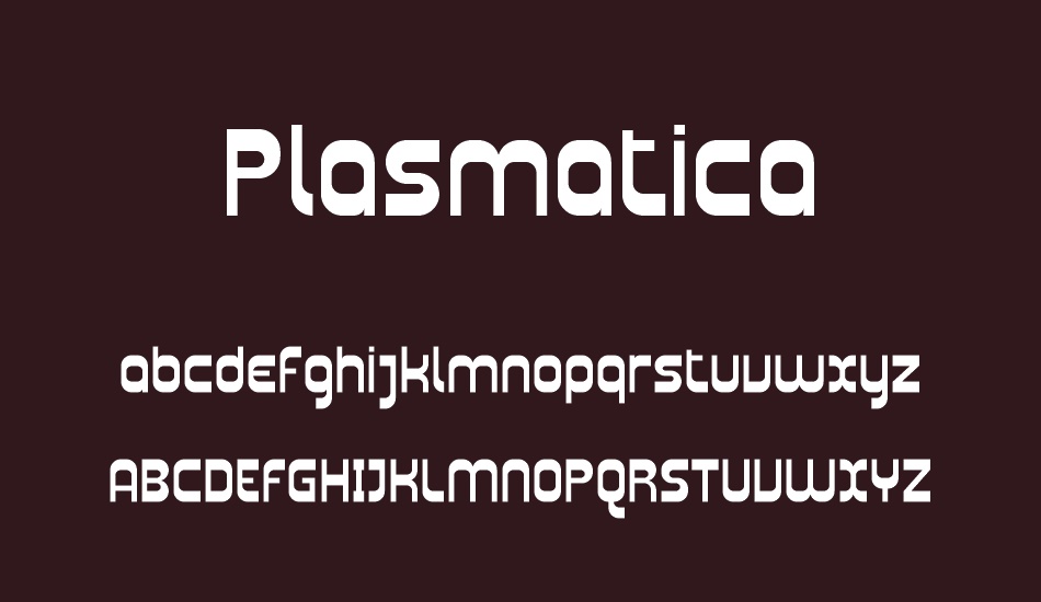 plasmatica font
