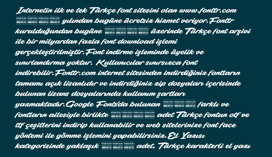 plicata-personal-use-only font 1
