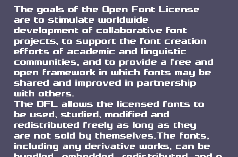 Polarix font 1