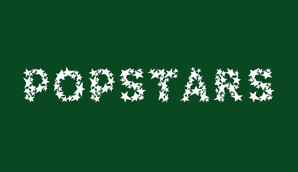 popstarsfill font big