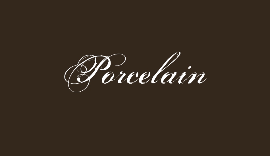 porcelain font big