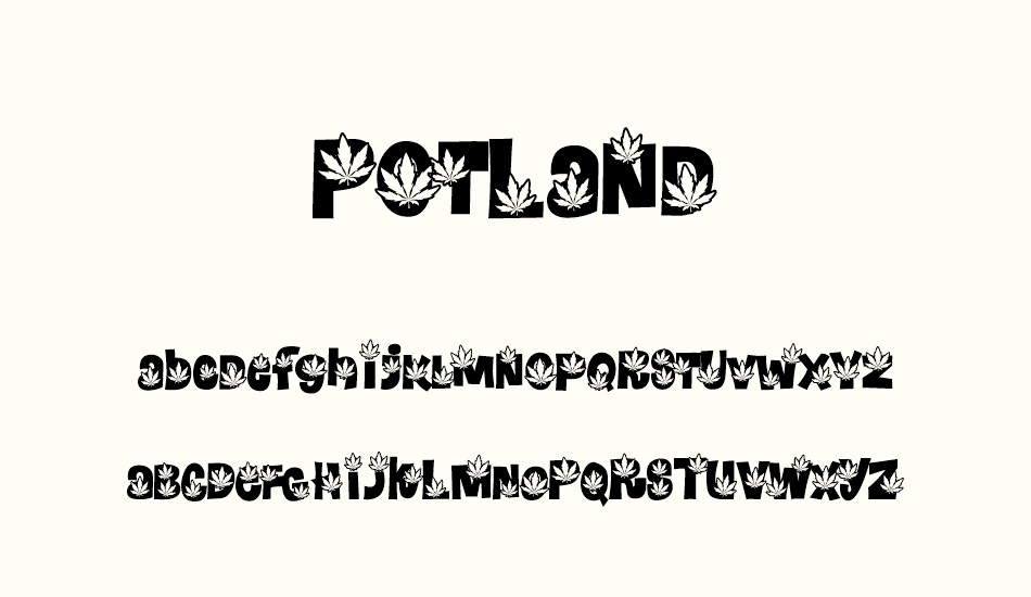 potland font