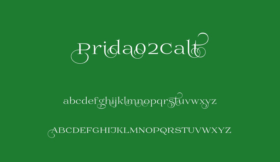 prida02calt font