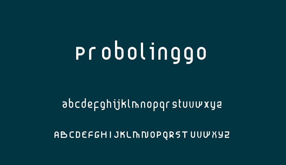 probolinggo font