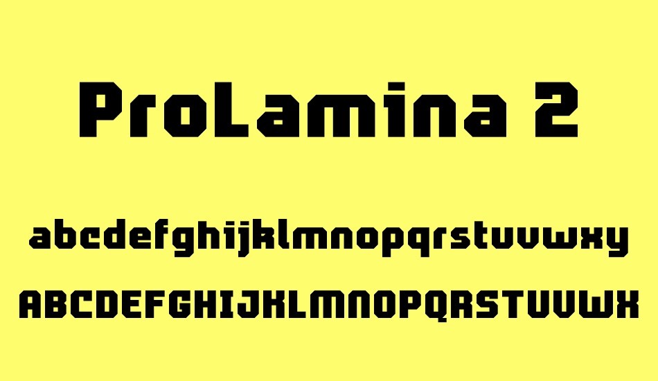 prolamina-2 font