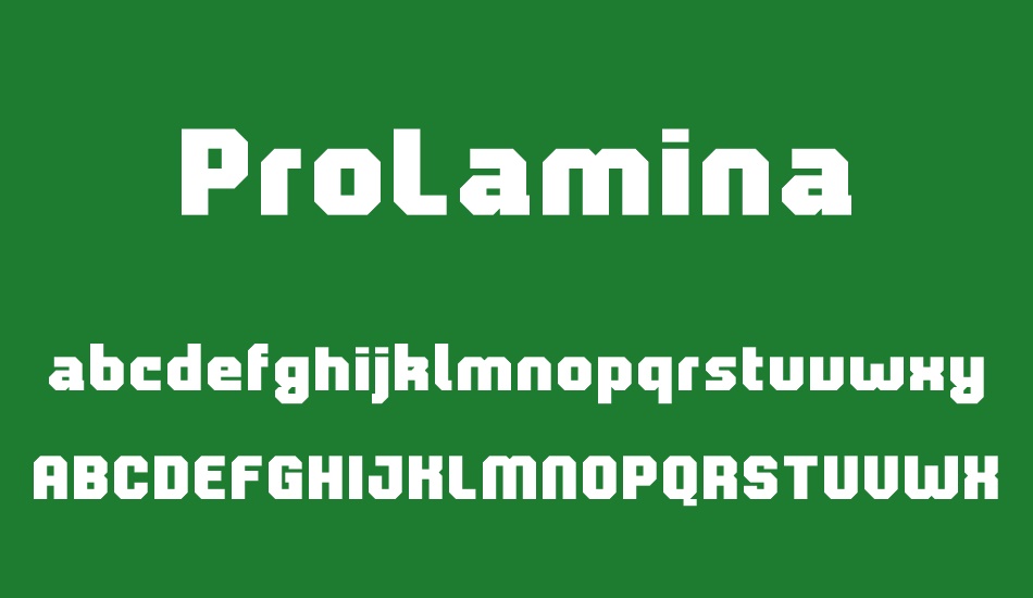 prolamina font