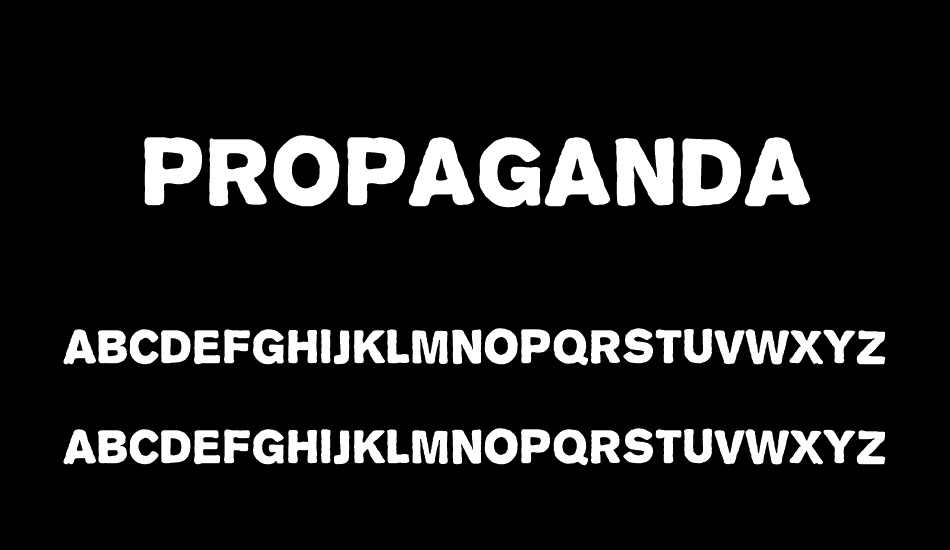 propaganda font