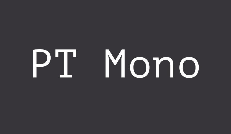 pt-mono font big