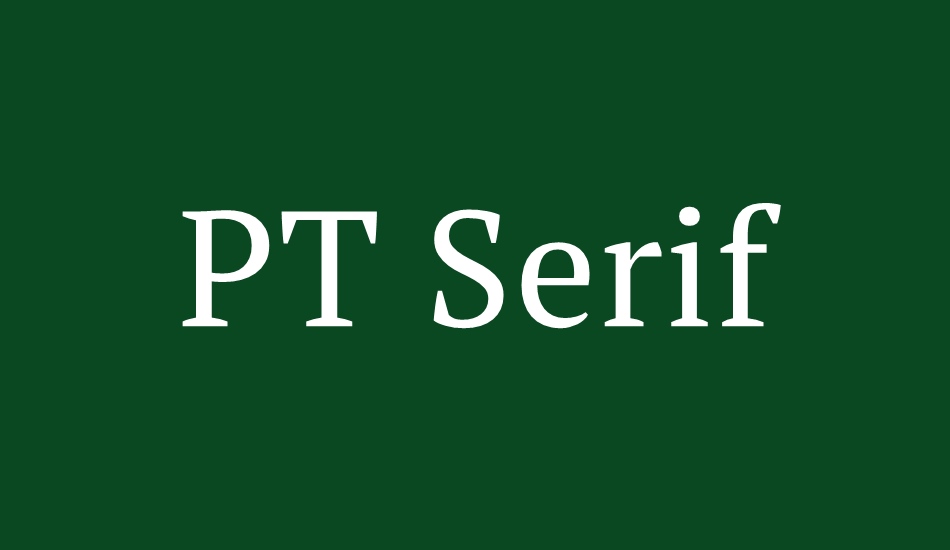 pt-serif font big