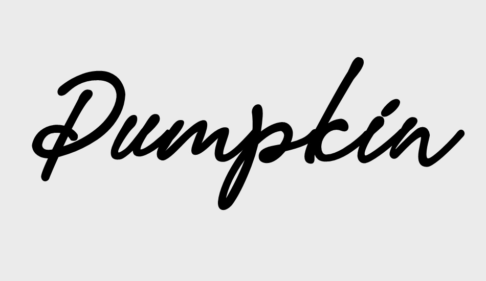 pumpkins-personal-use font big
