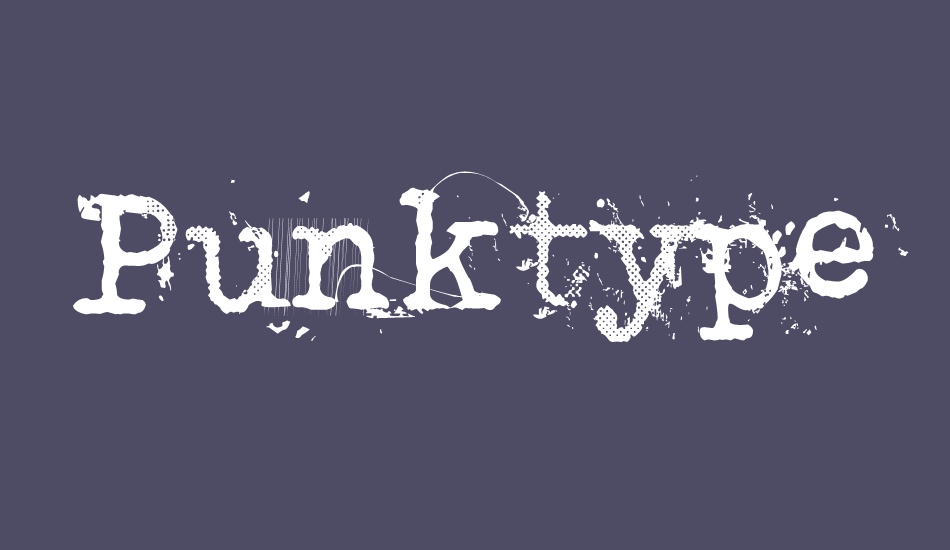 punktype font big