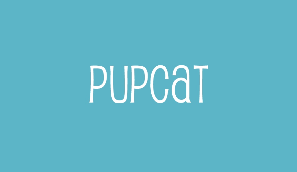 pupcat font big