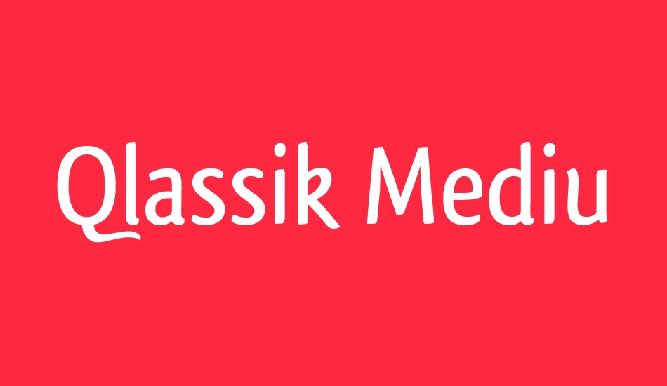 qlassik-medium font big