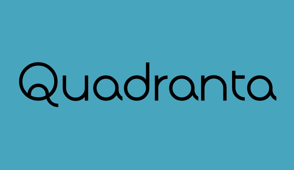 quadranta font big