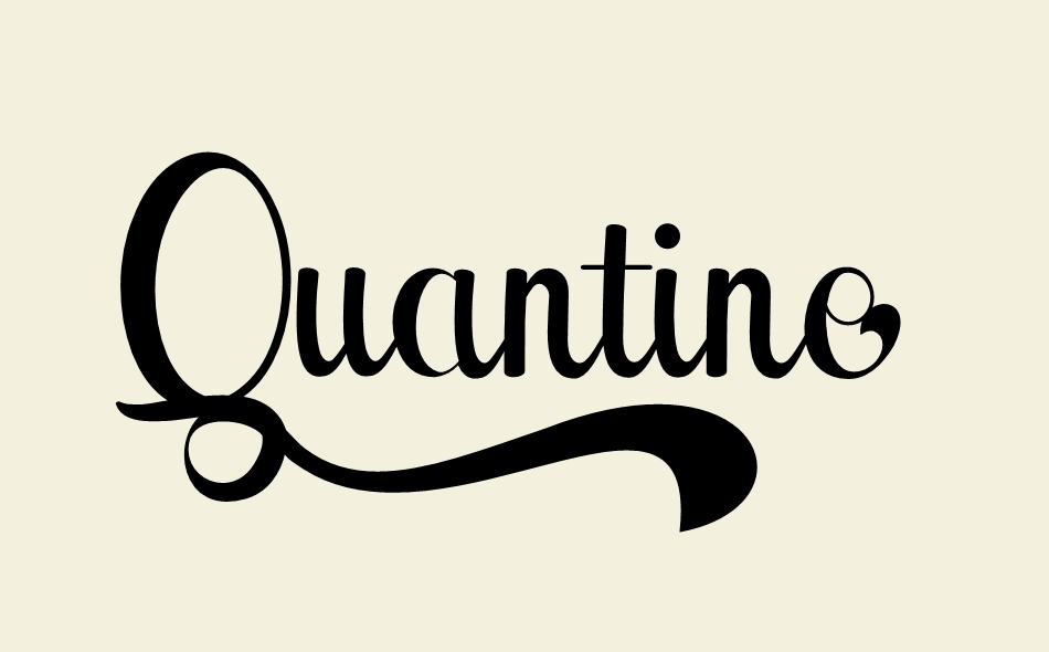 Quantine font big