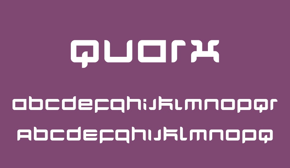 quarx font