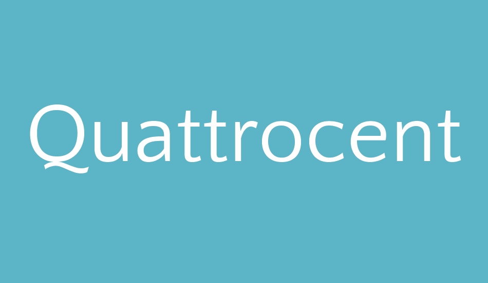 quattrocento-sans font big