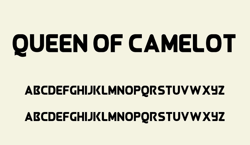 queen-of-camelot font