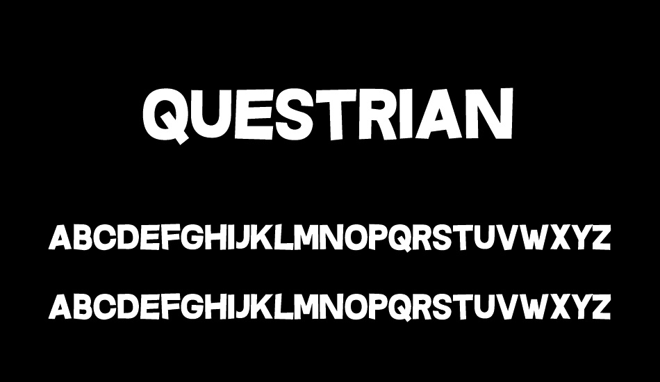 questrian font