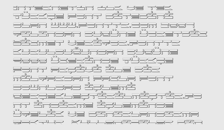 quickmark-shadow font 1