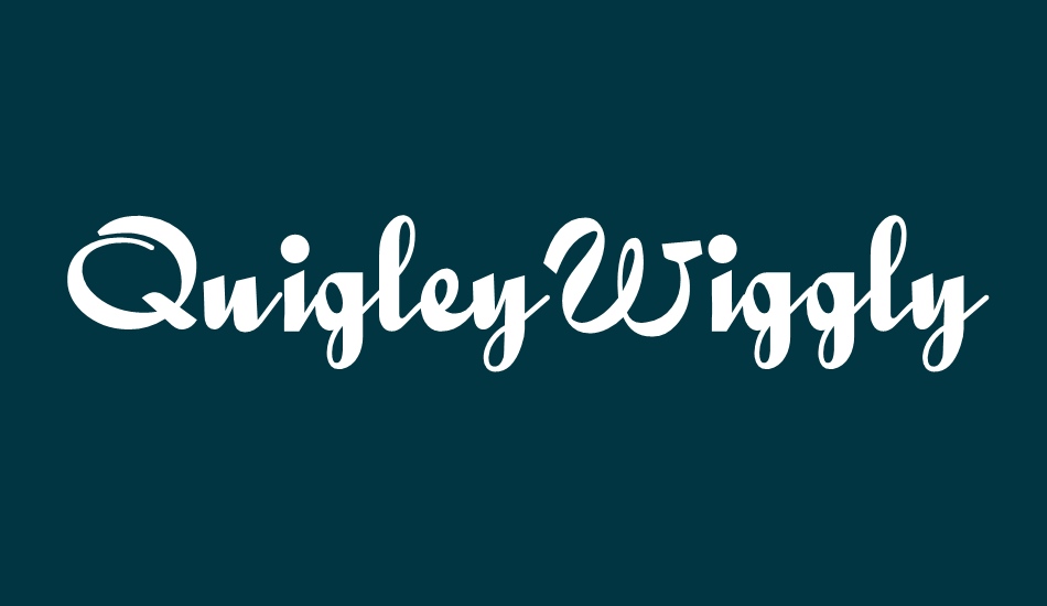 quigleywiggly font big