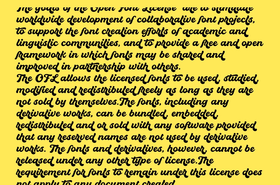 Quintal Script font 1