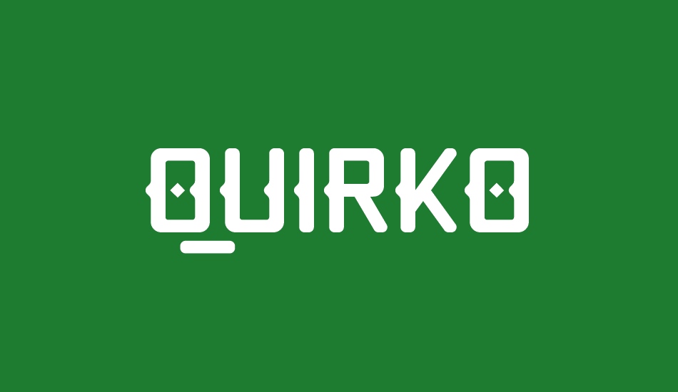 quirko font big