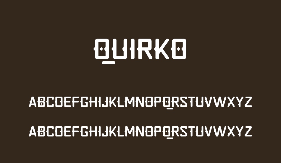 quirko font