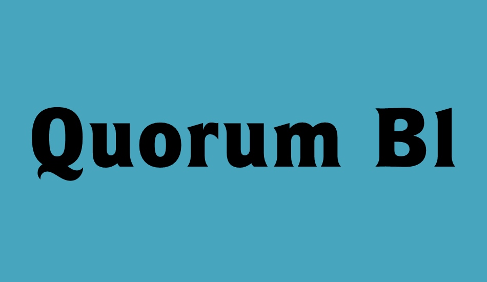 quorum-blk-bt font big