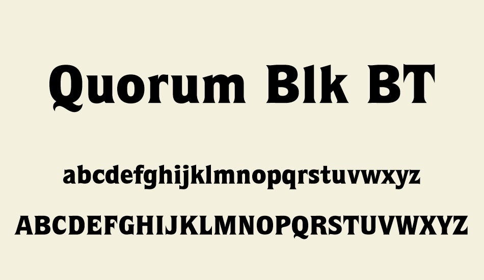 quorum-blk-bt font