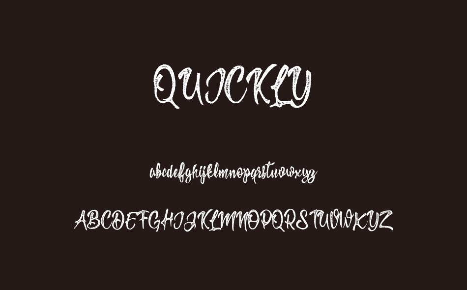 Quickly font