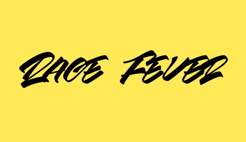 race-fever-brush-personal font big