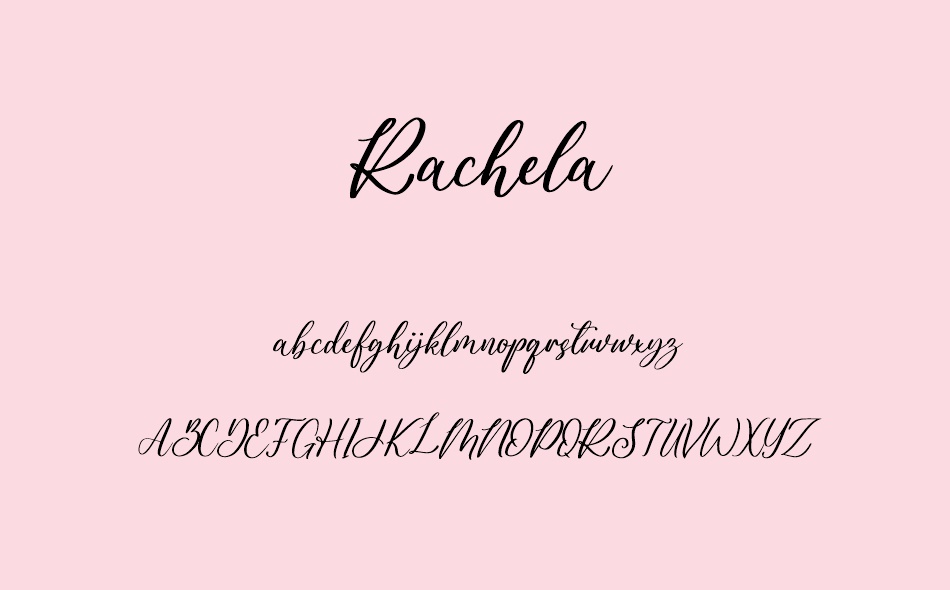 Rachela font