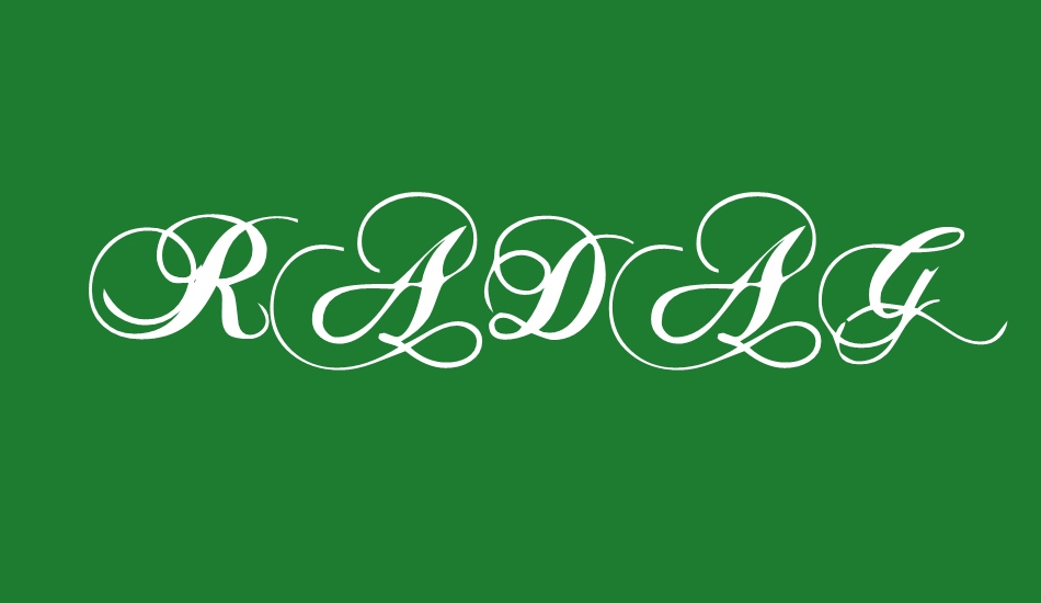 radagund font big