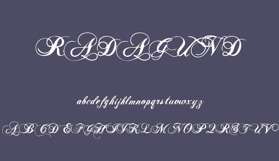 radagund font