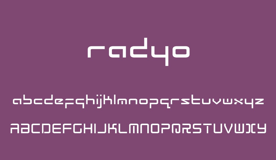 radyo font