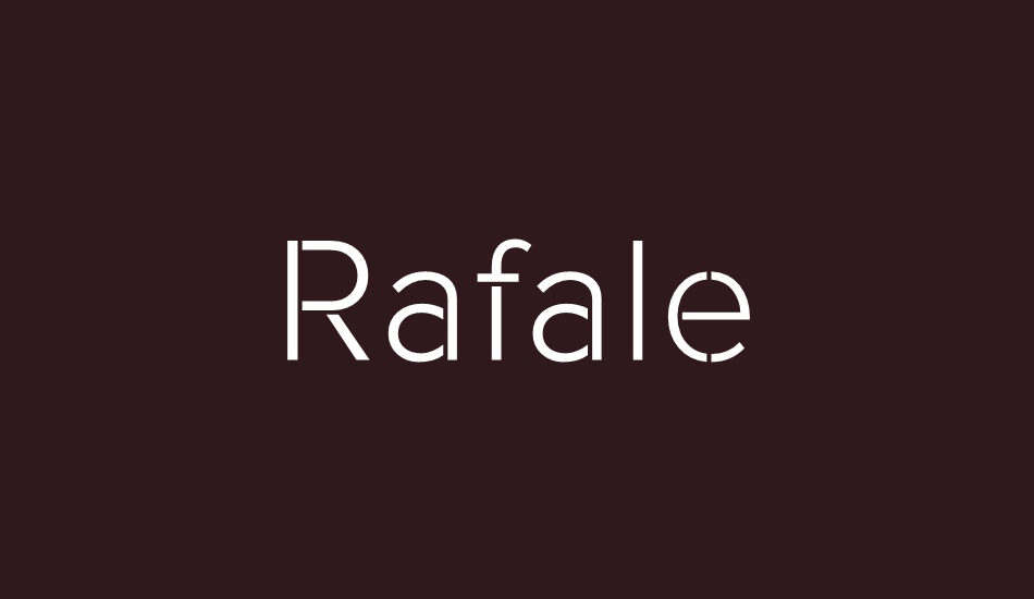 rafale font big