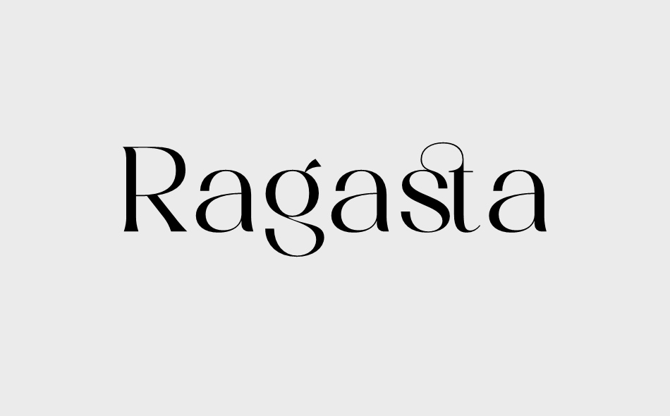 Ragasta font big