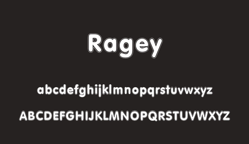 ragey font